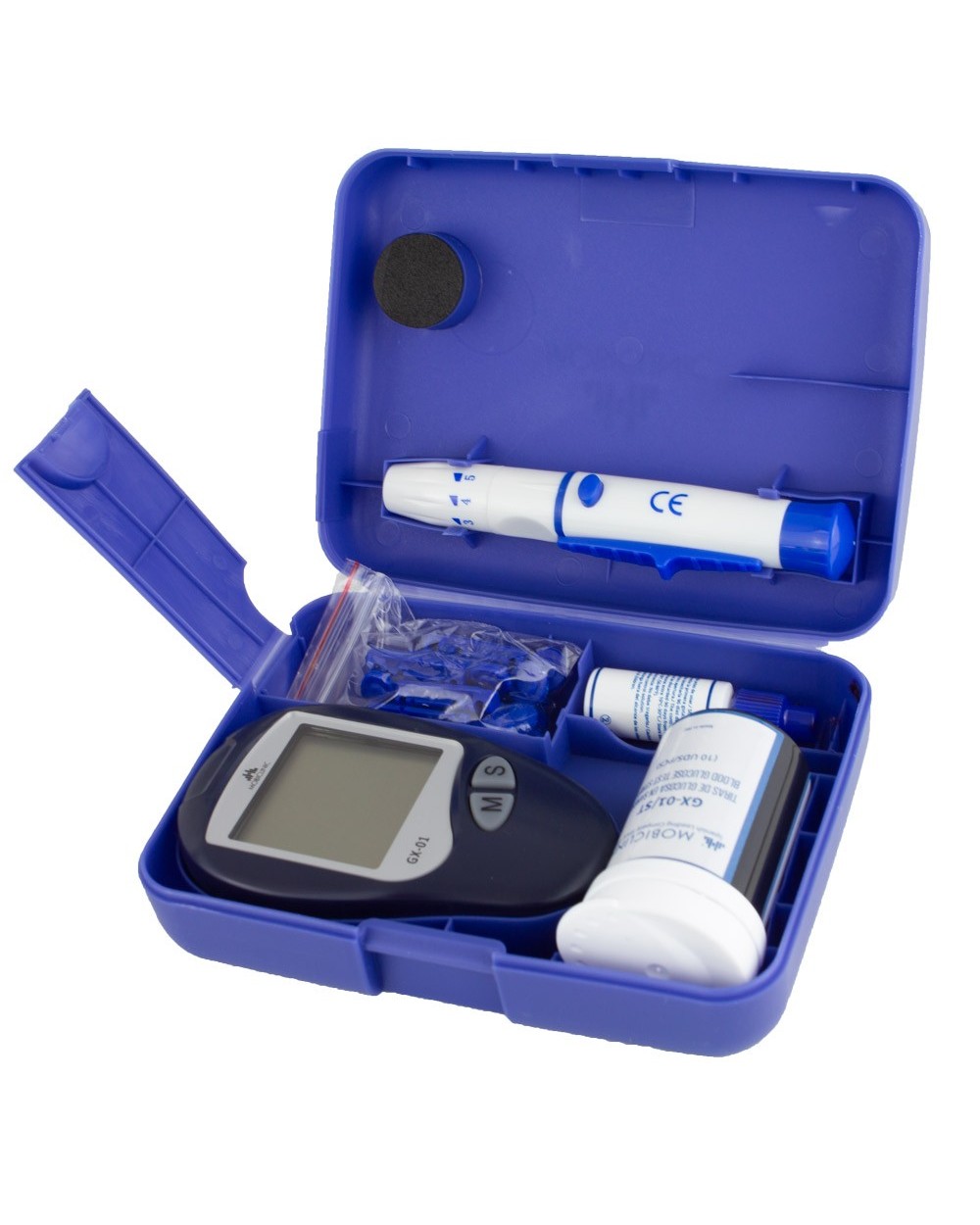 Glucómetro digital | Medidor de glucosa en sangre | Función memoria