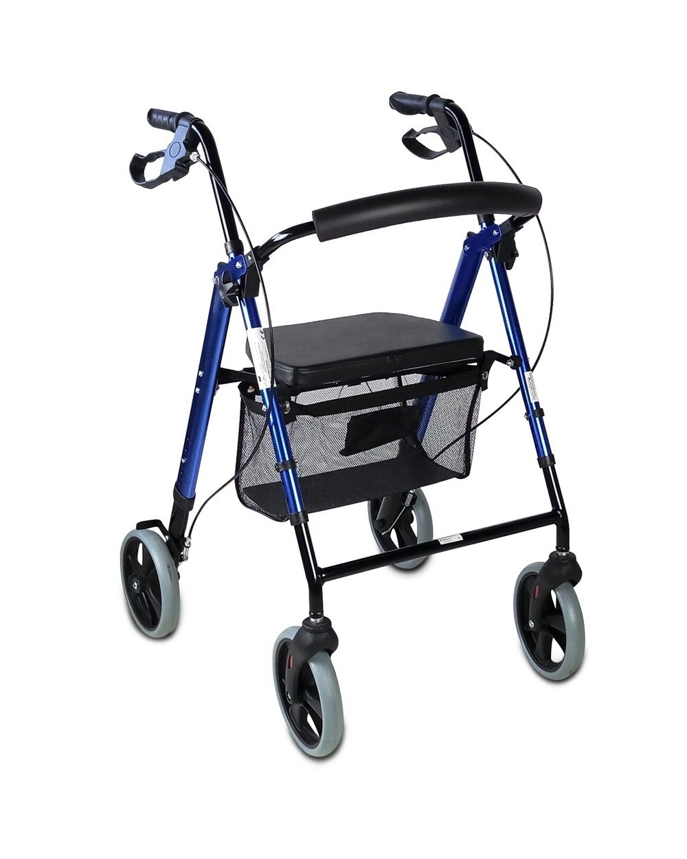 Andador para ancianos de 4 ruedas